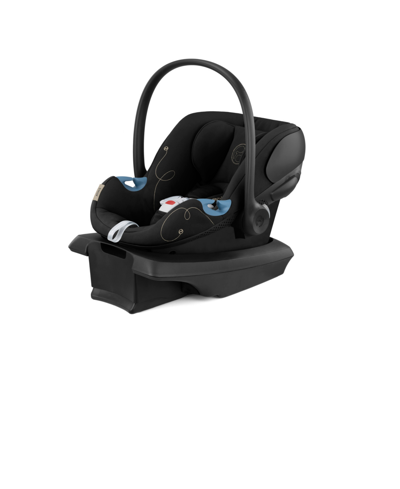 Cybex Baby Aton G Car Seat In Moon Black