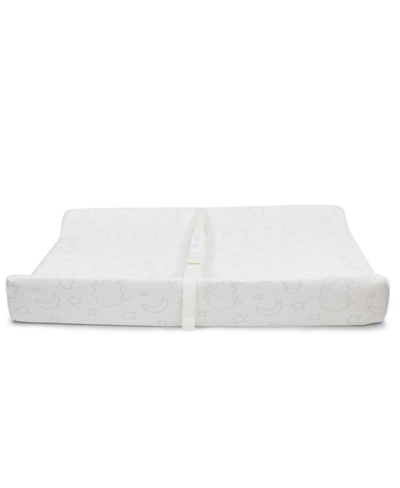 Kushies Baby Boys Or Baby Girls Contour Changing Pad In White And Gray