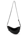 The Sak Tess Sling Leather Crossbody In Black Leather
