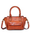 Old Trend Pansy Satchel In Caramel