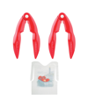 MAINE MAN SEAFOOD LOBSTER TOOLS AND EXTRA-LARGE DISPOSABLE SEAFOOD BIBS, INCLUDES 2 SEAFOOD TOOLS AND 12 BIBS