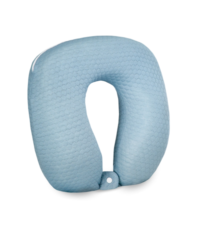 Prosleep U-neck Support Memory Foam Accessory Pillow In Gray