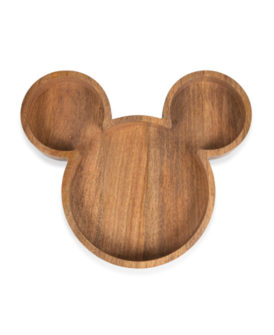 Toscana Disney's Mickey Mouse Shaped Serving Tray In Mango Wood