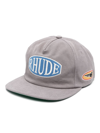 RHUDE OFF ROADING LOGO-EMBROIDERED CAP