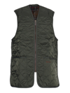 Barbour Quilted Waistcoat In Green