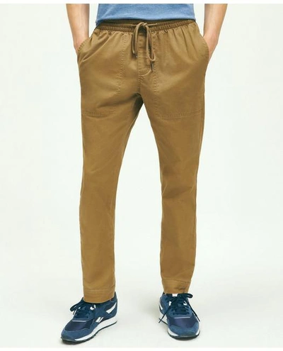 Brooks Brothers Friday Drawstring Chino Pants | Olive | Size Xl