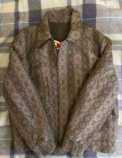 Louis Vuitton X Nigo Louis Vuitton Nigo Reversible Bomber Jacket In Multicolor