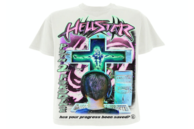 Pre-owned Hellstar Online T-shirt White