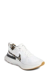 Nike React Infinity Run Flyknit 2 Running Shoe In Platinum/ Black/ Wheat/ Bone