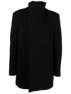 Boris Bidjan Saberi Single-breasted Wool Jacket In Schwarz