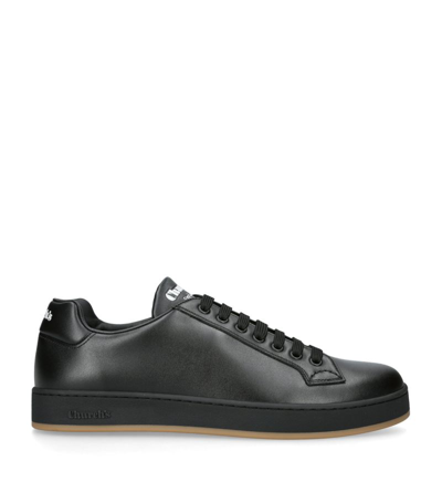 Church's Ludlow Lace-up Leather Sneakers In Nero