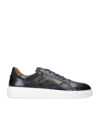 MAGNANNI LEATHER LOTTO LOW-TOP SNEAKERS