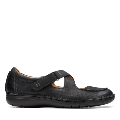 Clarks Un Loop Strap In Black