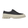 Camper Pix Contrasting-sole Lace-up Shoes In Black_black
