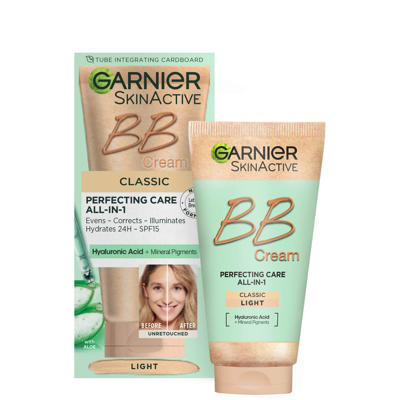 Garnier Skinactive Bb Cream Tinted Moisturiser Spf15 - Classic Light In White