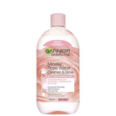 Garnier Micellar Rose Cleansing Water 700ml In Pink