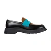 Camper Twins Colour-block Loafers In Blue
