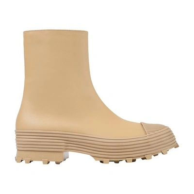 Camperlab Beige Traktori Boots In Medium Beige