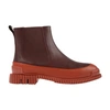 Camper Pix Chelsea Boot In Red