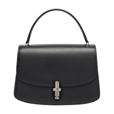 The Row Sofia 8.75 Handbag In Black_pld