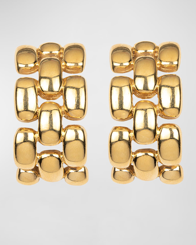 Jennifer Behr Nicci Earrings In Gold