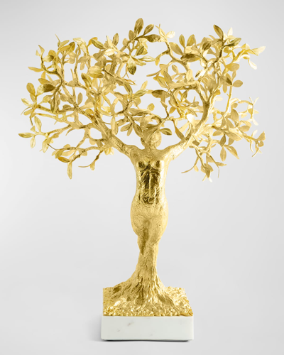 Michael Aram Golden Daphne Sculpture