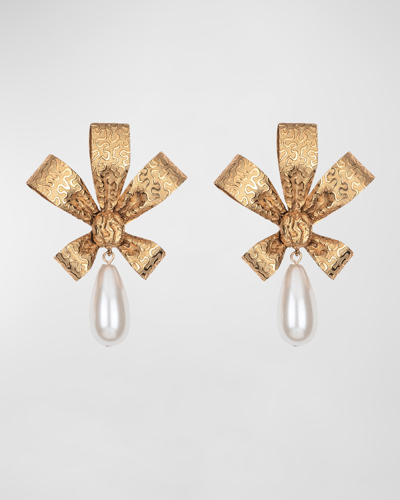 Jennifer Behr Holi Earrings In Gold