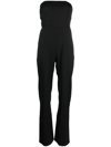 SEMICOUTURE FITTED STRAPLESS JUMPSUIT