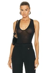 WOLFORD BUENOS AIRES STRING BODYSUIT