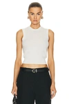 Nili Lotan May Sweater Tank In Ivory