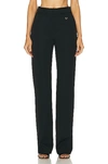Jacquemus Le Pantalon Ficelle Straight-leg Trousers In Black
