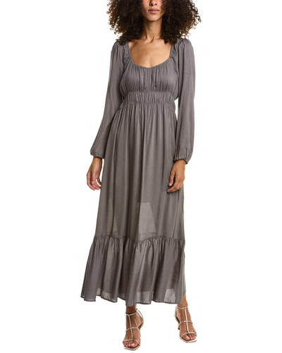 Saltwater Luxe Lenora Maxi Dress In Grey