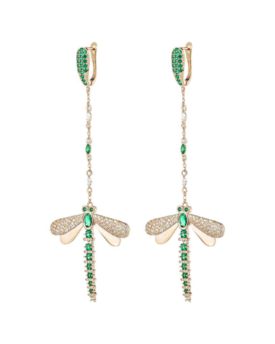 Eye Candy La Dragonfly Dangle Earrings