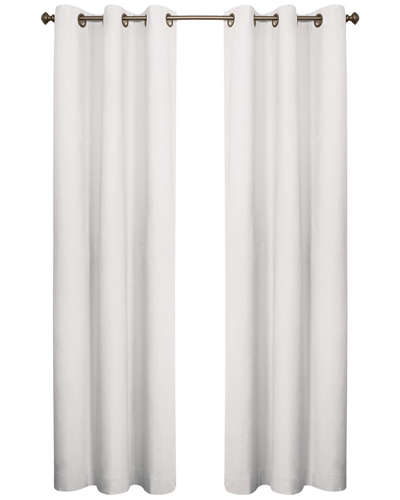 Thermalogic Weathermate Grommet Curtain Panel Pair In White