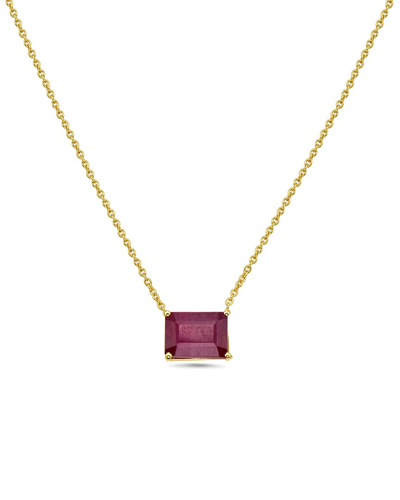 Forever Creations Signature Forever Creations 14k 2.50 Ct. Tw. Ruby Necklace