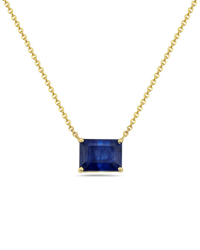 Forever Creations Signature Forever Creations 14k 2.50 Ct. Tw. Sapphire Necklace