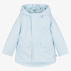 MITCH & SON BOYS PALE BLUE HOODED COAT