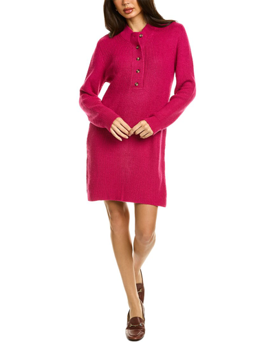 Anna Kay Victoria Sweaterdress In Red