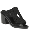 Lafayette 148 8 Knot Rope Heeled Sandal-black In Black