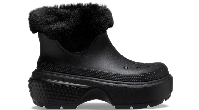 Crocs Stomp Lined Boot In Black
