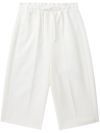 Enföld Drawstring-waistband Cotton Shorts In White