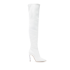 Casadei Blade - Woman Over The Knee Boots White 39