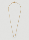 TOM WOOD SQUARE CHAIN NECKLACE