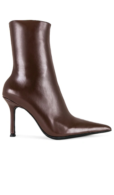 Jeffrey Campbell Daring Boots In Chocolate