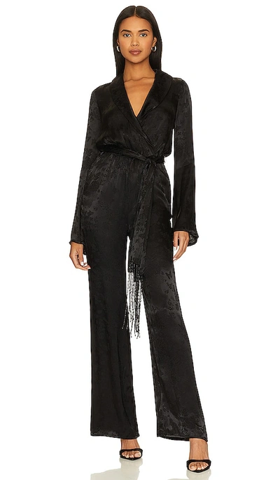 House Of Harlow 1960 X Revolve Rossi Jumpsuit In Black