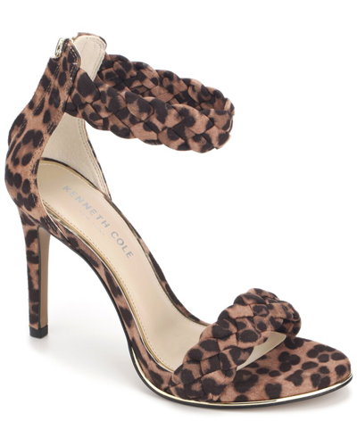 Kenneth Cole Women's Brooke 95 Braided High Heel Sandals In Natural Leopard