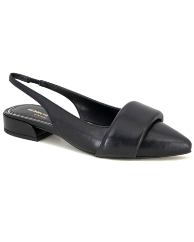 Kenneth Cole New York Women's Callen Pointy Toe Flats In Black