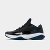 Nike Women's Air Jordan 11 Cmft Low Casual Shoes In Black/french Blue/white
