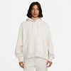 Nike Women's Sportswear Phoenix Fleece Oversized Pullover Hoodie In Light Orewood Brown/sail
