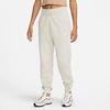 Nike Sportswear Phoenix Fleece Sweatpants In Light Orewood Brown/sail 